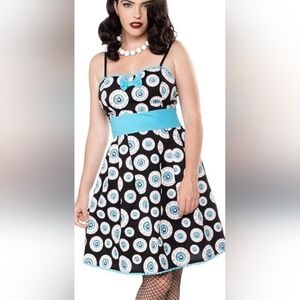 Sourpuss Eyeball Dress size XL